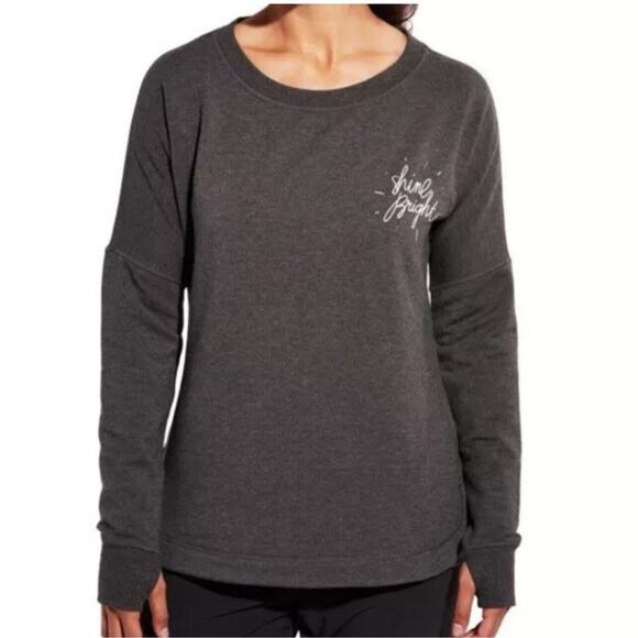 Calia by Carrie Underwood Size XL Thumb Hole Sweatshirt So Soft Shine Bright - Picture 1 of 8